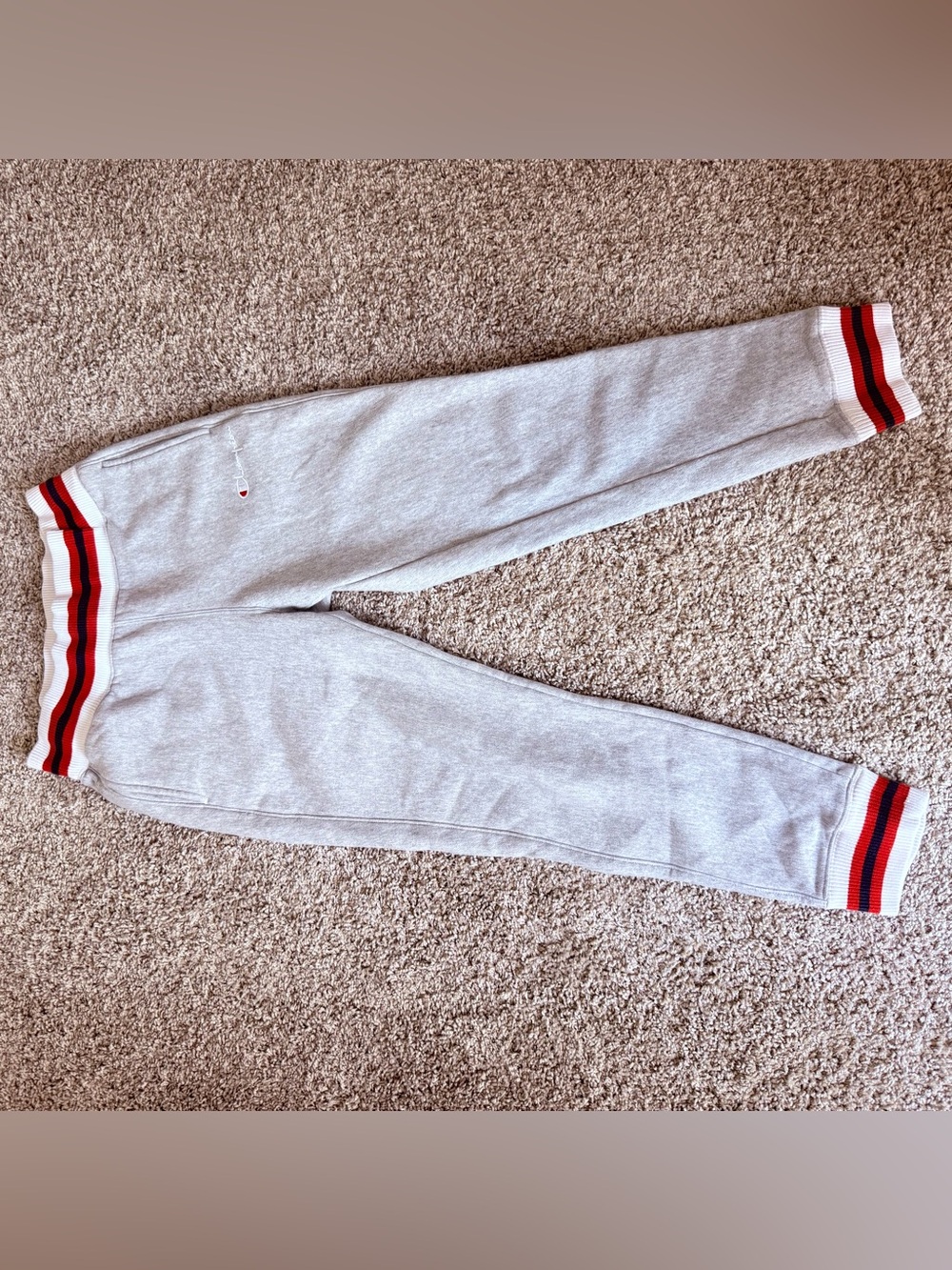 Vintage Champion Y2K Grey Streetwear Jogger Sweatpants
